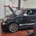 HyperBrake Motorsport τετραπίστονο εμπρόσθιο κιτ φρένων για Abarth 500/595/695 με Brembo δαγκάνες  και διαιρούμενους πλευστούς δίσκους 330x28mm