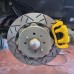 HyperBrake Motorsport οπίσθιο κιτ φρένων για Abarth 500/595/695 για τις εργοστασιακές δαγκάνες  και διαιρούμενους πλευστούς δίσκους 300x10mm