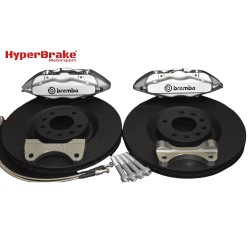 HyperBrake Motorsport Front 4pot Big Brake Kit for Jeep Renegade (2014) with Brembo calipers and monoblock brake discs 330x28mm