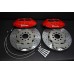 HyperBrake Motorsport τετραπίστονο εμπρόσθιο κιτ φρένων για Audi S3 8L με Brembo δαγκάνες και διαιρούμενους πλευστούς δίσκους 330x28mm