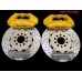 HyperBrake Motorsport Front 4pot Big Brake Kit for Audi TT MK1 (8N) for Brembo calipers from Alfa Romeo 159 TBi/Renault Megane RS and 2-Piece Full Floating Brake Rotors 330x28mm